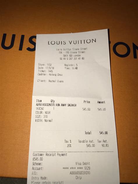 can you make fake louis vuitton receipts|louis vuitton false product id.